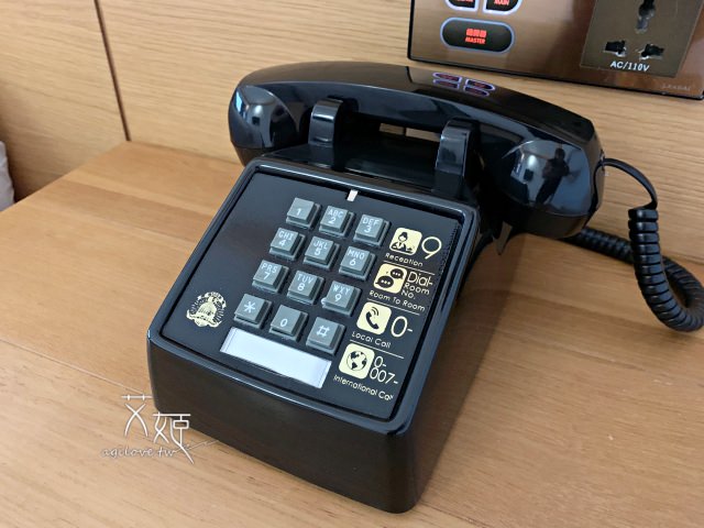 1969藍天飯店-復古式電話